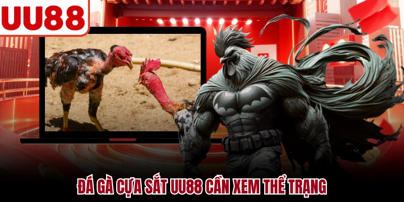Đá Gà Cựa Sắt UU88 - Luật Cược Và Các Cửa Đặt Trận Đá gà cựa sắt UU88 cần xem thể trạng
