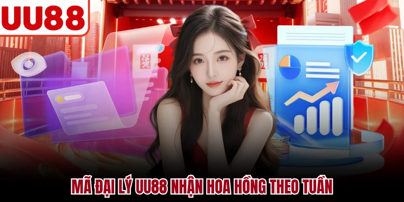 Đại Lý UU88 Mã đại lý UU88 nhận hoa hồng theo tuần